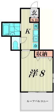 高見ビルの間取り画像