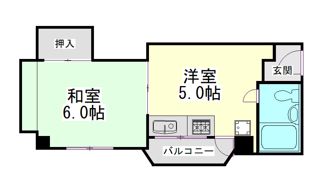 グランディア六甲道駅前の間取り画像