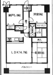 ロイヤルメドゥ北戸田の間取り画像