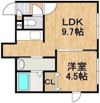アンダーズ苫小牧栄町の間取り画像