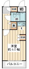 ローズガーデンA47の間取り画像