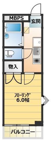 久米川プレミアムの間取り画像