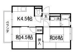 サニーアーバンの間取り画像