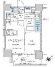 プレミスト板橋の間取り画像