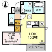 レーヴヤマコーの間取り画像