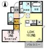 レーヴヤマコーの間取り画像