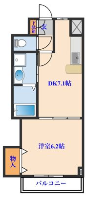 MSKコートの間取り画像