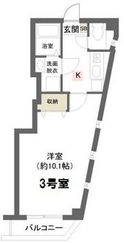 lehua船橋の間取り画像