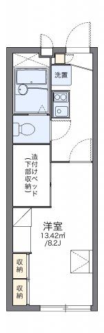 レオパレス漣 2の間取り画像