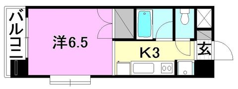 ベルメゾン桑原の間取り画像