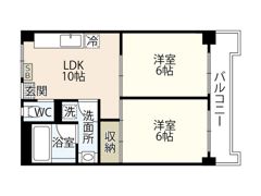 美笠ビルの間取り画像