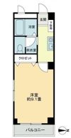 フォブール21・Aの間取り画像