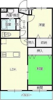 サンライズSの間取り画像