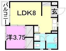 コーポ三瀬の間取り画像