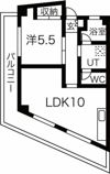 森ビルの間取り画像