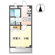 エバーハイツの間取り画像