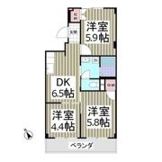 泉ハイツの間取り画像
