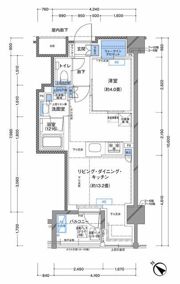 ラティエラ横濱大通り公園の間取り画像