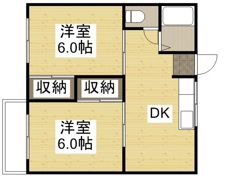 セレッソ吉岡A棟の間取り画像