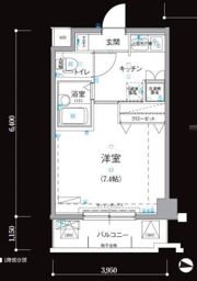 リヴシティ新宿弐番館の間取り画像