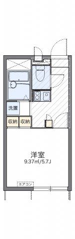 レオパレスフリーデの間取り画像