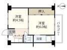 ビレッジハウス安古市3号棟の間取り画像