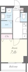 ミラージュエヴァンの間取り画像