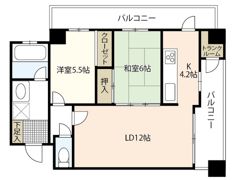 ジェイシティ高須弐番館の間取り画像