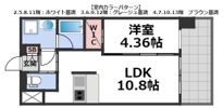 プレジオ荒本新町の間取り画像