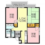 森村アビタシオンの間取り画像