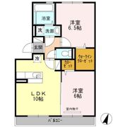 サンハイム須屋 A棟の間取り画像