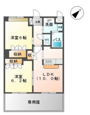 ベルビューMOMOの間取り画像