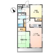 メゾンドリームの間取り画像