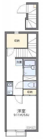 レオネクストラベンダーの間取り画像