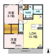 シオンKの間取り画像