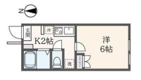 ハイム ウラノの間取り画像