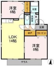 ネオクレストIIIの間取り画像