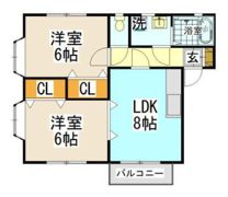 ツインパレスⅡの間取り画像