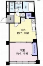 上新ハイツ白山の間取り画像