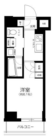 ステージグランデ大森アジールコートの間取り画像