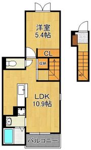 フレシール黒崎の間取り画像