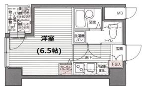 ガラ・シティ京橋の間取り画像