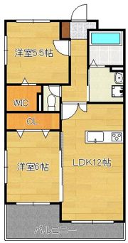 メゾンほおづきIIの間取り画像