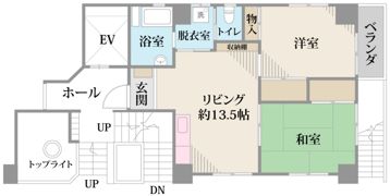 アーバンローズ日本橋の間取り画像