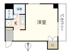 WEST並木ビルの間取り画像