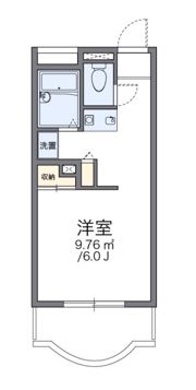 レオパレスパティオの間取り画像