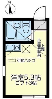 ユナイト大口フロレンシアの間取り画像