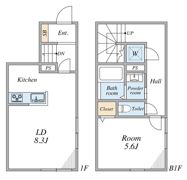 Belleviage Nakameguroの間取り画像