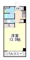 Hills岡本の間取り画像