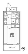 グラシアプレイス曳舟の間取り画像